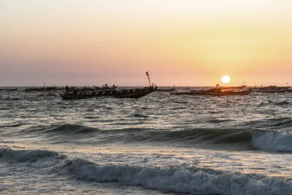 Fishermen in Mauritania