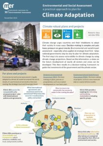 Information sheet about Strategic Environmental Assessment and climate adaptation