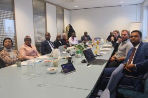 ANADER and NCEA members in a meeting room