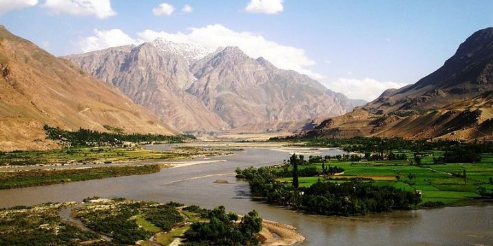Afghanistan, view of Panj River - by Khwahan / CC BY-SA 3.0