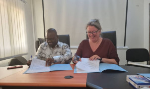 Signing MoU with Ministry of Environment & Sustainable Development - Guinea